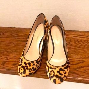 Franco Sarto Cheetah Wedges